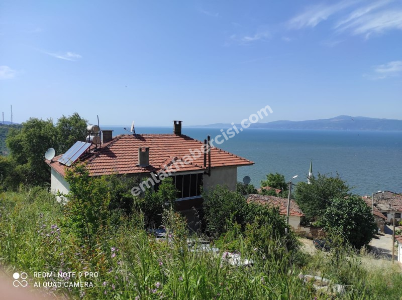 EMLAK HABERCİSİ \\\\\\\\\\\\\\\'NDEN MUDANYA  ALTINTAŞ TAPULU SATILIK DENİZ MANZARALI VİLLA İMARLI 472 M2 ARSA