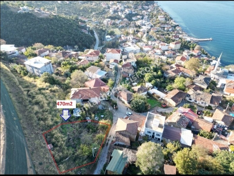 EMLAK HABERCİSİ 'NDEN MUDANYA  ALTINTAŞ TAPULU SATILIK DENİZ MANZARALI VİLLA İMARLI 472 M2 ARSA