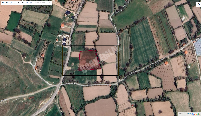 AFYON ÜÇOK EMLAKTAN SÜLÜNDE 4.823M² GENİŞ SATILIK BAHÇE