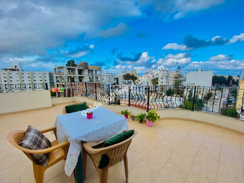 Girişte 2 ay peşin gerisi aylık ödemeli kiralık Penthouse