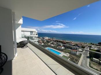 İskelede Deniz Manzaralı Ultra Lüks Kiralık 1+1 Daire