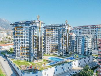 TEKİNOĞLU RESİDENCE KISA DÖNEM KİRALIK 1+1  DAİRE MAHMUTLAR ALANYA ANTALYA 