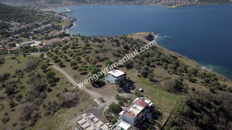 Tunç Tuncer gayrimenkul den İzmir yeni Foça da satılık dubleks villa 