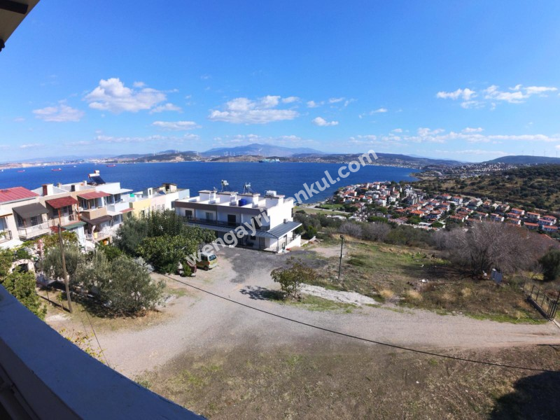 Tunç Tuncer gayrimenkul den İzmir yeni Foça da satılık dubleks villa 