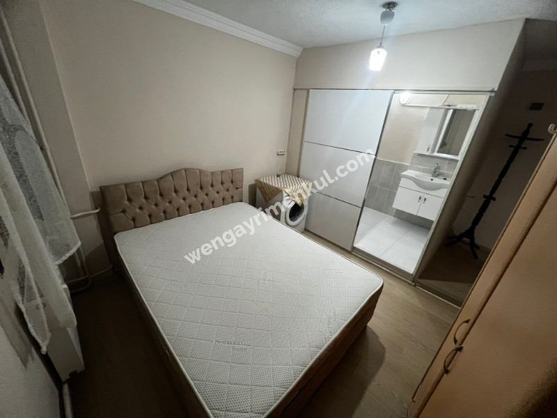 BOSTANLI MERKEZİ KONUMDA 1+1 EŞYALI KİRALIK DAİRE