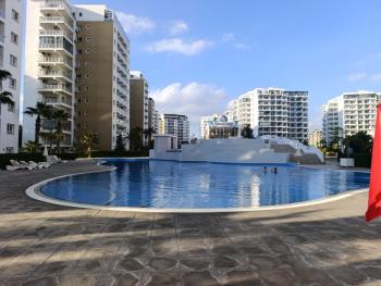 İskele Long Beach Ceasars Resort'de Full Eşyalı Kiralık 1+0 STÜDYO Daire