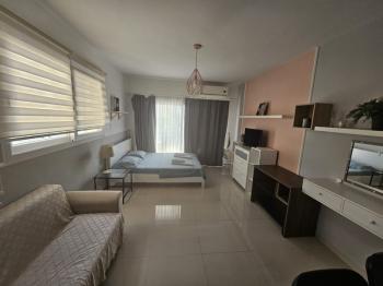 İskele Long Beach Ceasars Resort'de Full Eşyalı Kiralık 1+0 STÜDYO Daire