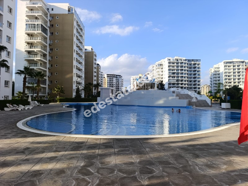 İskele Long Beach Ceasars Resort'de Full Eşyalı Kiralık 1+0 STÜDYO  Daire