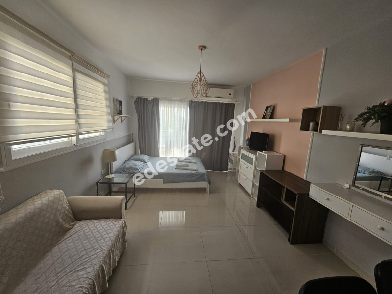 İskele Long Beach Ceasars Resort'de Full Eşyalı Kiralık 1+0 STÜDYO  Daire