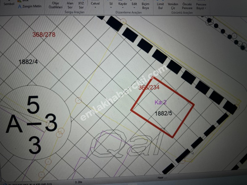 MUDANYA GÜZELYALI YALI MAH.'DE İÇİNDE MÜSTAKİL EVİ OLAN TABELA DEĞERİ YÜKSEK TİCK İMARLI 540 M2 SATILIK ARSA