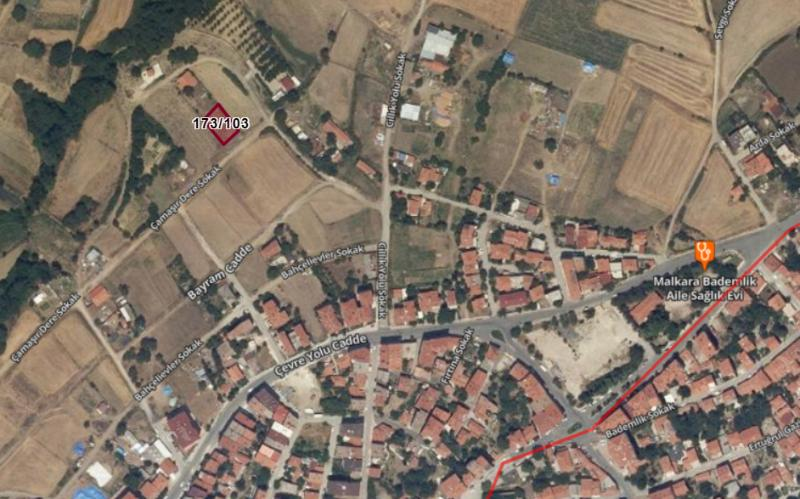 TEKİRDAĞ MALKARA YENİMAH. İMARLI KUPON ARSA