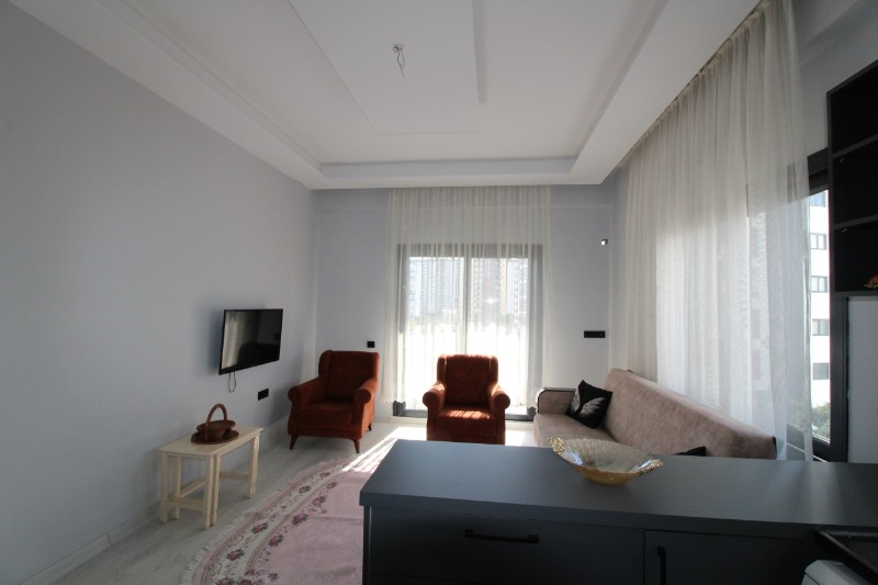 ASLAN'DAN 34.CADDE CİV. DENİZ MANZARALI 3 CEPHELİ EŞYALI 1+1