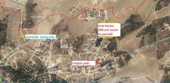 GÜMÜŞLER  ESKİDE  DOĞA MANZARALI 600 M2 SATILIK ARSA 