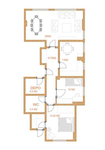MÜKEMMEL KONUMDA FIRSAT SATILIK DAİRE
