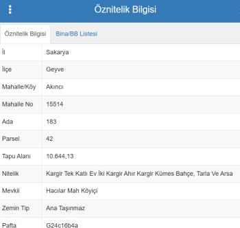 GEYVE'DE SATILIK ÇOK AMAÇLI KONUT + TİCARİ İMARLI ARAZİ (TR/ENG)