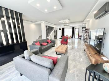 Kıbrıs Girne Karaoğlanoğlu Kervansaray Plajına Yürüme Mesafesinde Havuzlu 3+1 Kiralık Müstakil Villa