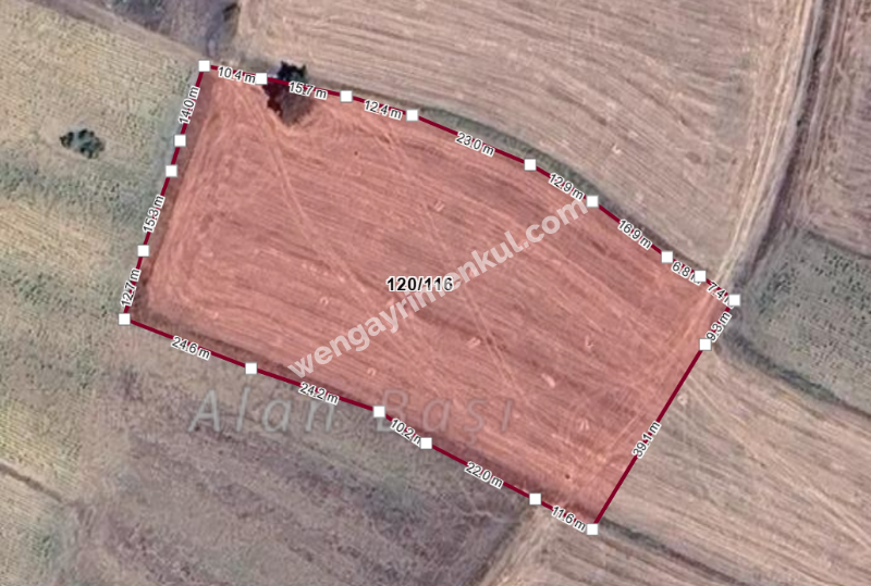 BİLECİK MERKEZ GÜLÜMBE KÖYÜ'NDE SATILIK TARLA (TR/ENG)