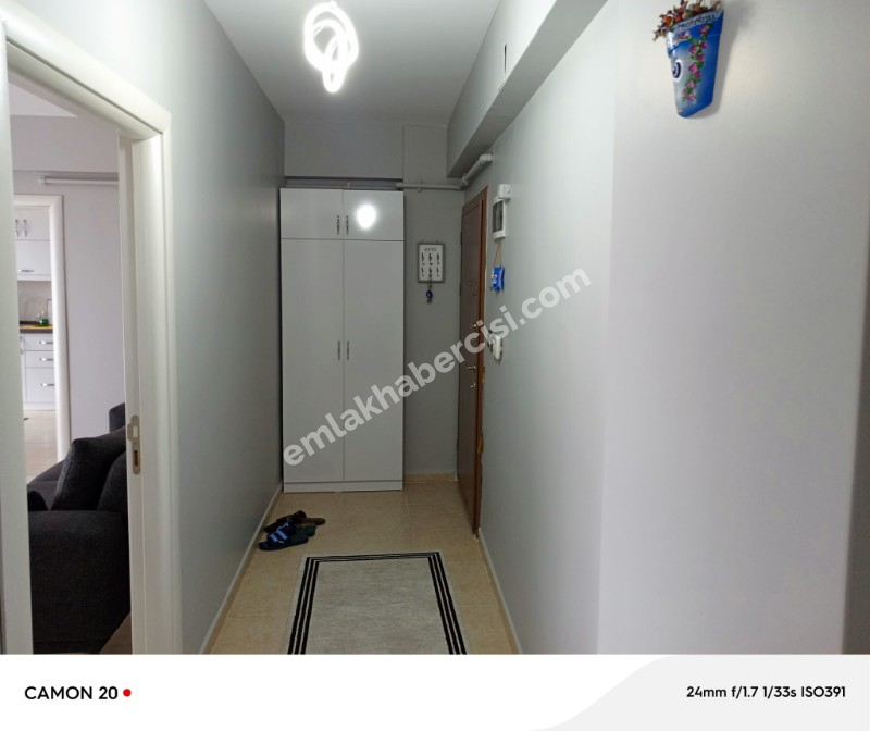 EMLAK HABERCİSİ 'NDEN MUDANYA HALİTPAŞA ÜST KISIMDA HAVUZLU KAT MÜLKİYETLİ OTOPARKLI SİTEDE 85 M2 ARA KAT SATILIK  1+1 DAİRE