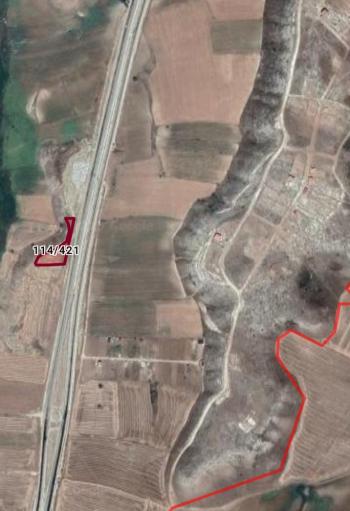 GÜVENAY - ÇORUM YENİ OSMANCIK YOLU ÜZERİNDE  SATILIK TEK TAPULU TARLA