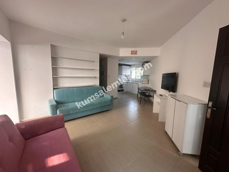 KÜÇÜK KAYMAKLI' DA ZEMİNKAT  SATILIK DAİRE