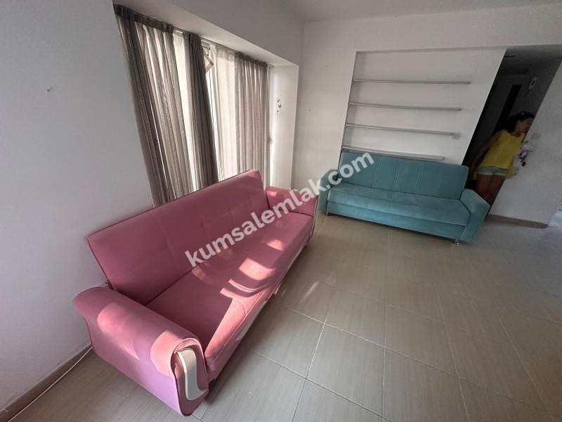 KÜÇÜK KAYMAKLI' DA ZEMİNKAT  SATILIK DAİRE