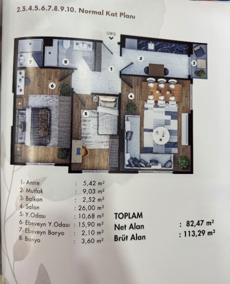 Yeşilpınar Ana Cadde'de Proje'den 2+1 & 4+1 Sıfır Satılık Daireler