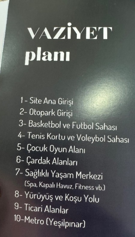 Yeşilpınar Ana Cadde'de Proje'den 2+1 & 4+1 Sıfır Satılık Daireler