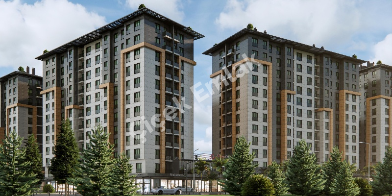 Yeşilpınar Ana Cadde'de Proje'den 2+1 & 4+1 Sıfır Satılık Daireler