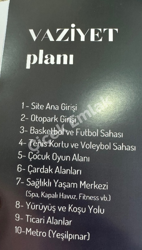 Yeşilpınar Ana Cadde'de Proje'den 2+1 & 4+1 Sıfır Satılık Daireler