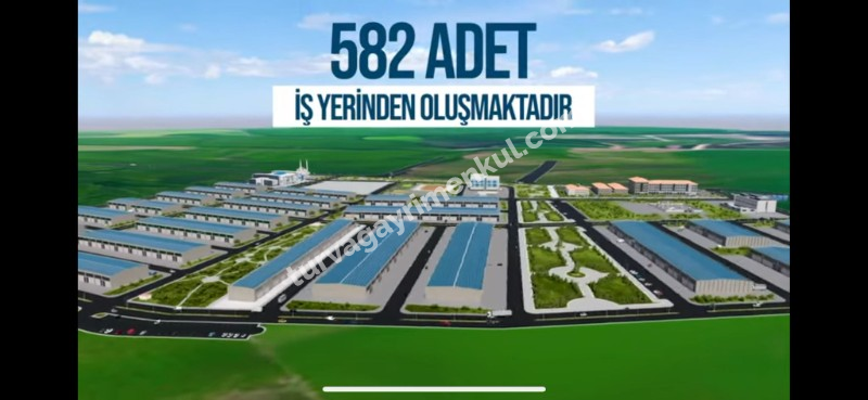 ERSANKOP KÜÇÜK SANAYİ KOOPERATİFİNDE 240 M2 SATILIK 
