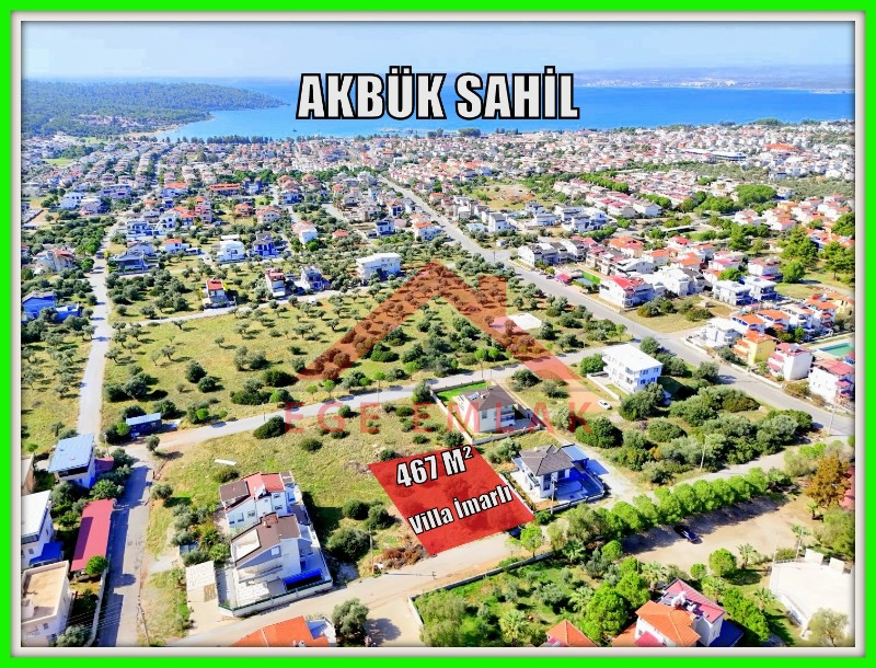 Didim Akbükde Satılık Villa İmarlı Arsa