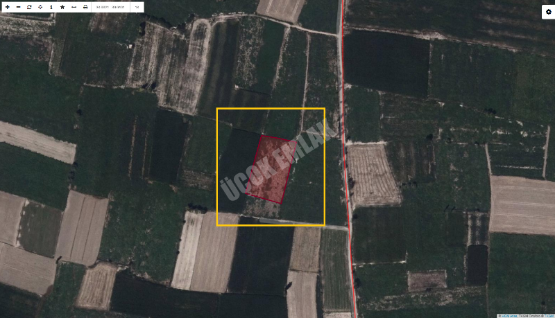 AFYON ÜÇOK EMLAKTAN KONYA YOLU YAKINI FIRSAT 4.000M² TARLA