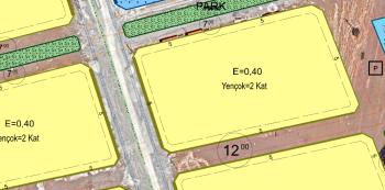 GÜVENAY - ÇORUM SLİMKENT 550 M² SATILIK KÖŞEBAŞI VİLLA ARSASI