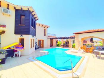 GİRNE BELLAPAİS'DE FUL EŞYALI 4+2 VİLLA 