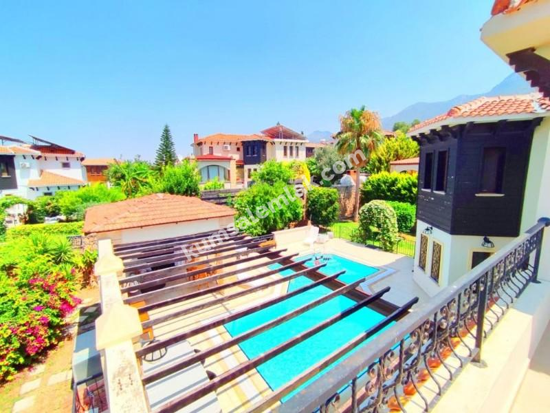 GİRNE BELLAPAİS'DE FUL EŞYALI 4+2 VİLLA 