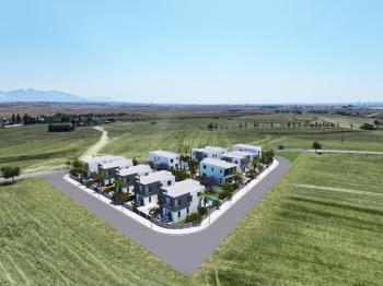 Lefkoşa Kanlıköy Bölgesinde Satılık Fırsat 3+1 Türk Koçanlı Villalar