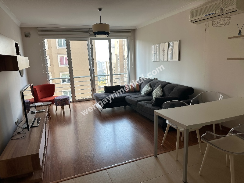 ATAŞEHİR UPHILL COURT SİTESİNDE KİRALIK EŞYALI 1+1 