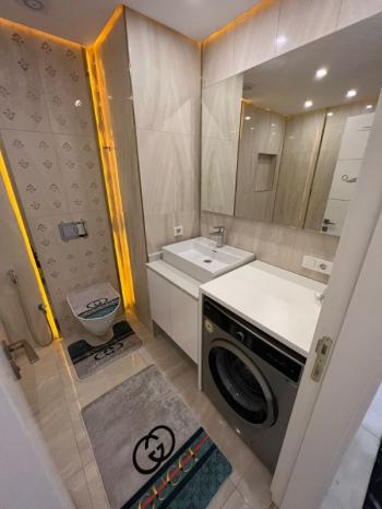 2+1 fUL FERNITURED APT  RIGHT ON  BEACH  SIDE -2+1 Potpuno namješten stan – na samoj obali mora