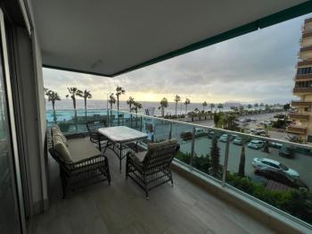 2+1 fUL FERNITURED APT  RIGHT ON  BEACH  SIDE -2+1 Potpuno namješten stan – na samoj obali mora