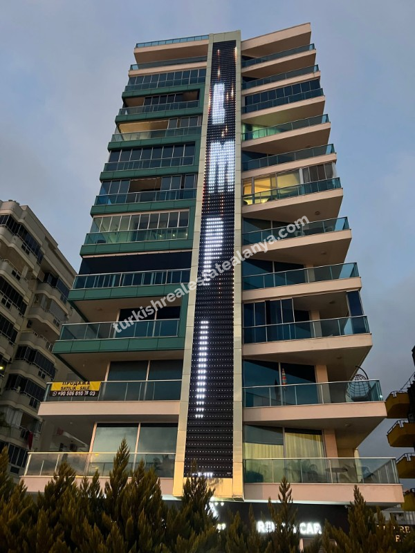 2+1 fUL FERNITURED APT  RIGHT ON  BEACH  SIDE -2+1 Potpuno namješten stan – na samoj obali mora