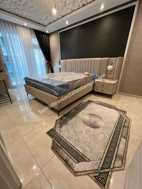 2+1 fUL FERNITURED APT  RIGHT ON  BEACH  SIDE -2+1 Potpuno namješten stan – na samoj obali mora