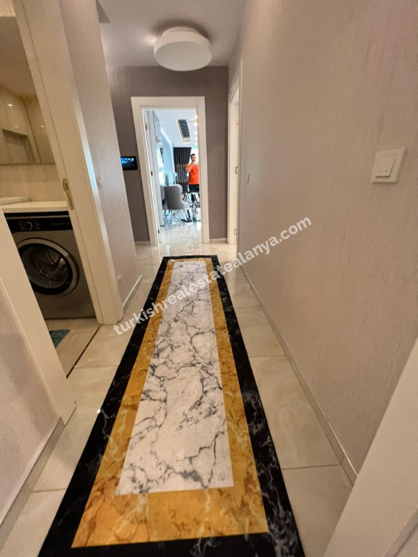 2+1 fUL FERNITURED APT  RIGHT ON  BEACH  SIDE -2+1 Potpuno namješten stan – na samoj obali mora