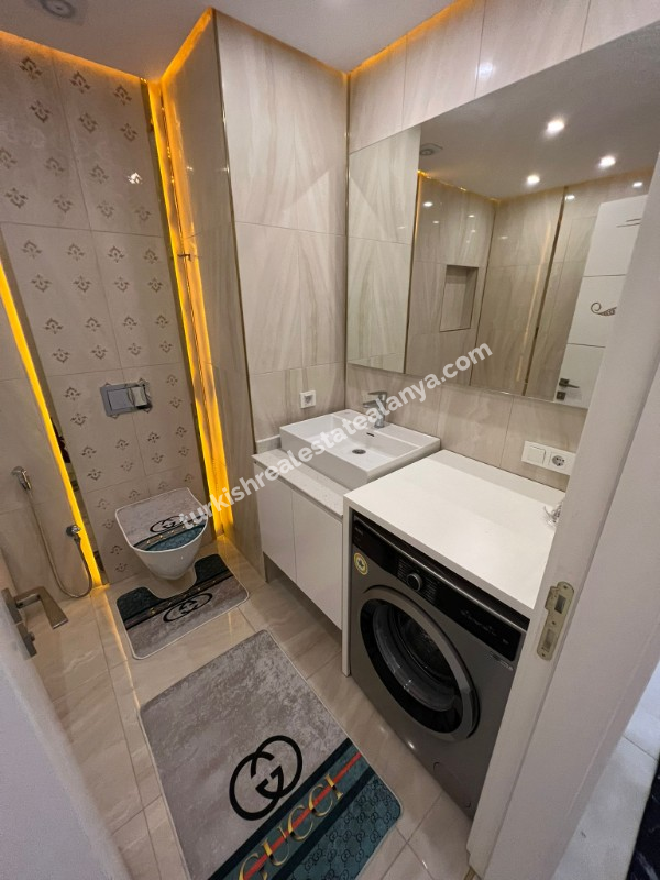 2+1 fUL FERNITURED APT  RIGHT ON  BEACH  SIDE -2+1 Potpuno namješten stan – na samoj obali mora