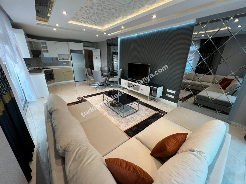 2+1 fUL FERNITURED APT  RIGHT ON  BEACH  SIDE -2+1 Potpuno namješten stan – na samoj obali mora