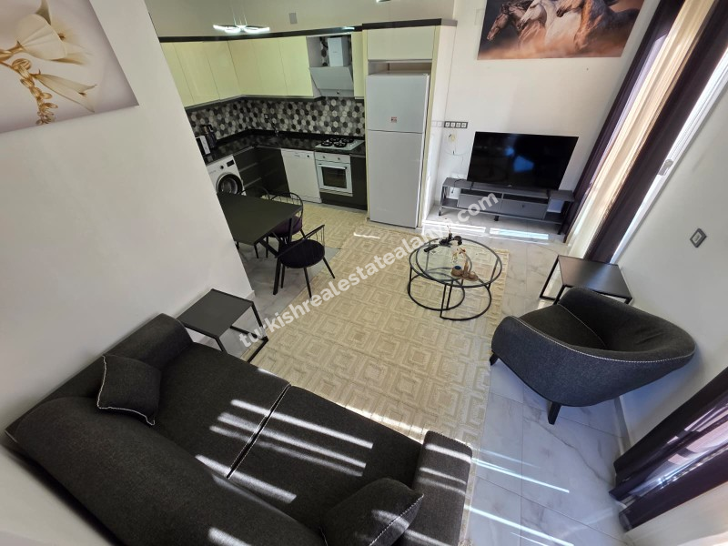 Luksuzan stan 1+1 u Mahmutlaru / Alanya – potpuno namješten  €75.000 