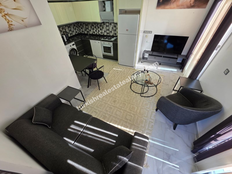 Luksuzan stan 1+1 u Mahmutlaru / Alanya – potpuno namješten  €75.000 