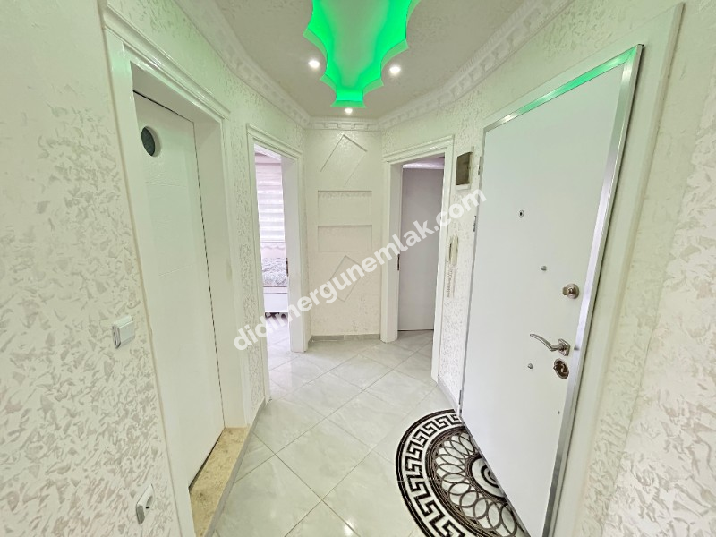 DİDİM ALTINKUM MAHALLESİNDE DENİZE YÜRÜME MESAFESİNDE ,DOĞA MANZARALI | HAVUZLU SİTEDE EŞYALI AYRI MUTFAKLI  SATILIK 2+1 DAİRE