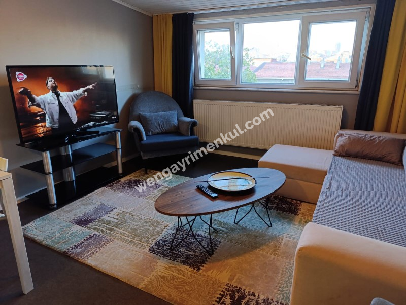 KADIKÖY HASIRCIBAŞI 1+1 55 m2 EŞYALI KİRALIK DAİRE