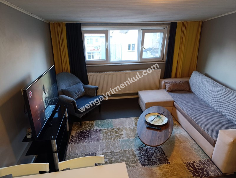 KADIKÖY HASIRCIBAŞI 1+1 55 m2 EŞYALI KİRALIK DAİRE