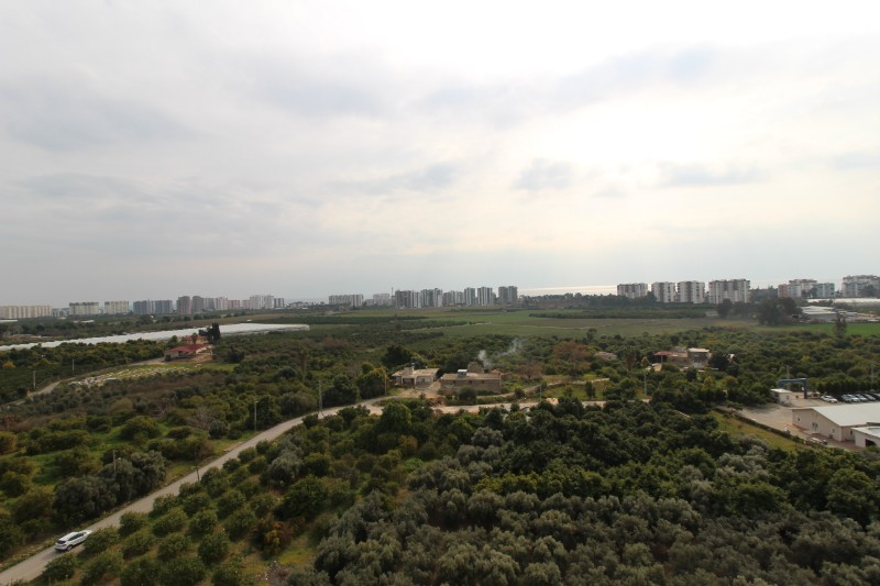 ASLAN'DAN DOĞA VE DENİZ MANZARALI GENİŞ METRAJLI SIFIR 2+1